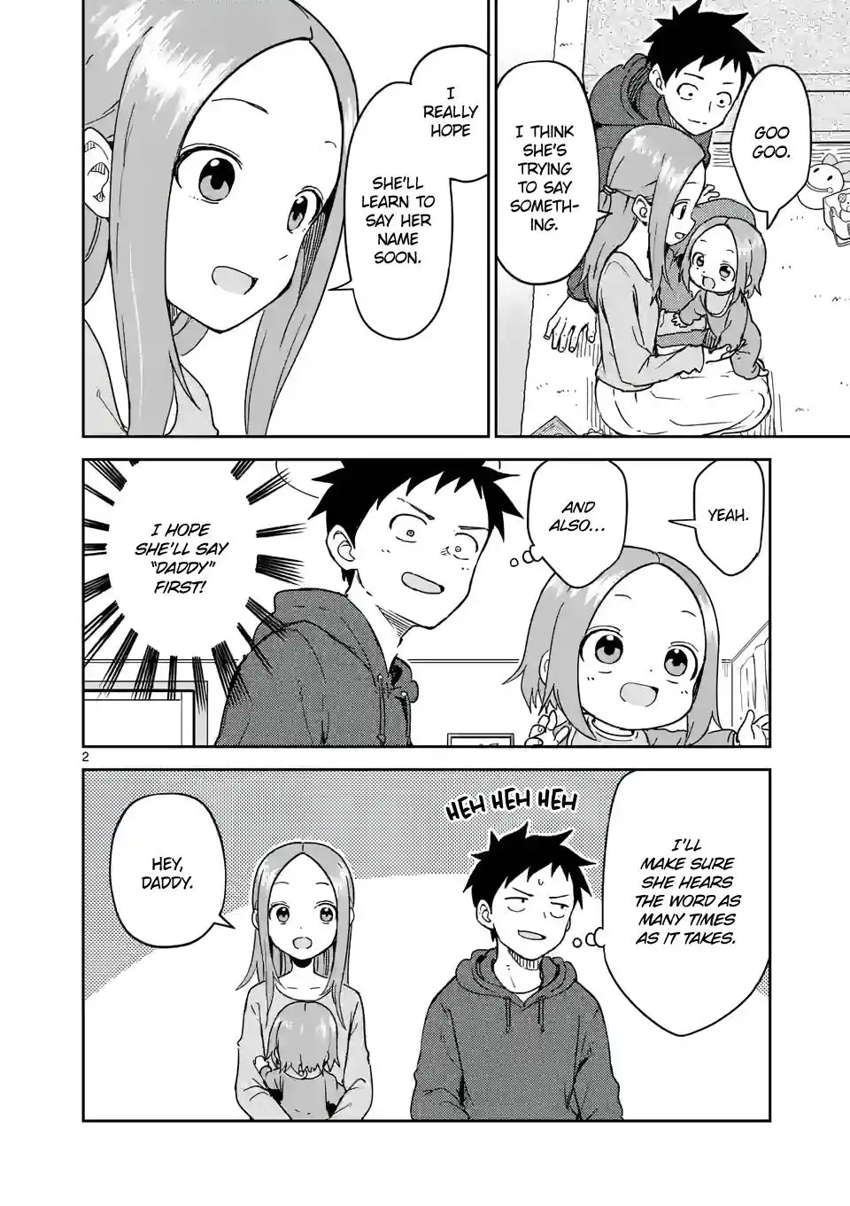 Karakai Jouzu no (Moto) Takagi-san Chapter 250 2